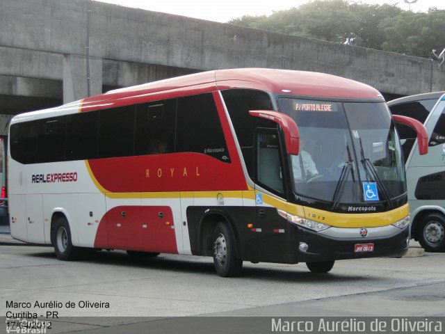 Real Expresso 1017 na cidade de Curitiba, Paraná, Brasil, por Marco Aurélio de Oliveira. ID da foto: 1036742.