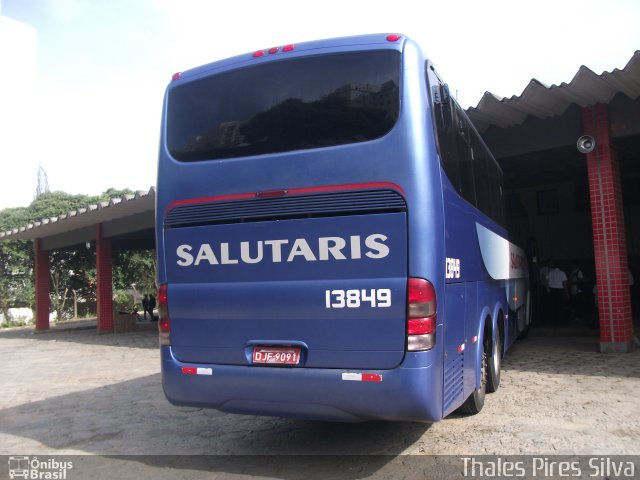 Viação Salutaris e Turismo 13849 na cidade de Viçosa, Minas Gerais, Brasil, por Thales Pires Silva. Número da foto: #1036660.