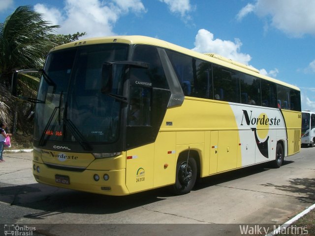 Viação Nordeste 8040 na cidade de Natal, Rio Grande do Norte, Brasil, por Walky Martins Nascimento. ID da foto: 1036021.