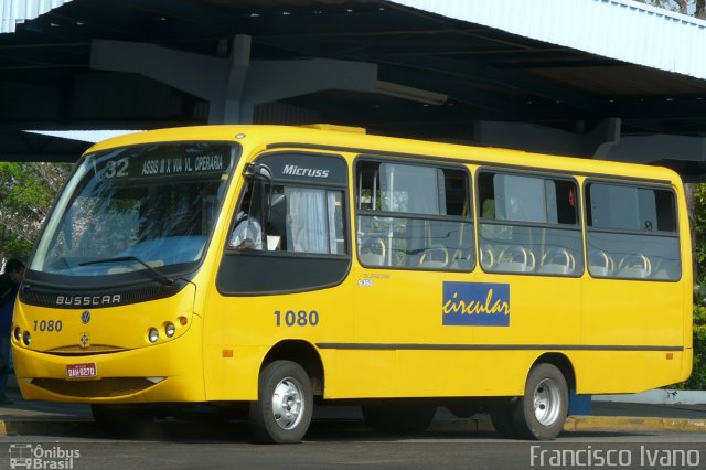 AVOA - Auto Viação Ourinhos Assis 1080 na cidade de Assis, São Paulo, Brasil, por Francisco Ivano. Número da foto: #1037129.
