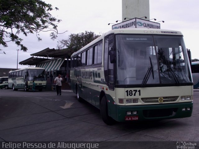 Auto Viação Camurujipe 1871 na cidade de Salvador, Bahia, Brasil, por Felipe Pessoa de Albuquerque. ID da foto: 1036777.