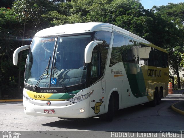 Empresa Gontijo de Transportes 18085 na cidade de São Paulo, São Paulo, Brasil, por Roberto Teixeira. Número da foto: #1036809.