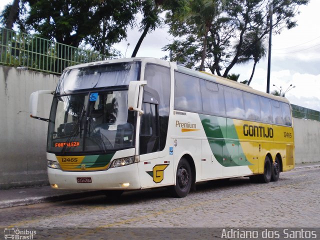 Empresa Gontijo de Transportes 12465 na cidade de Fortaleza, Ceará, Brasil, por Adriano dos Santos. Número da foto: #1037614.