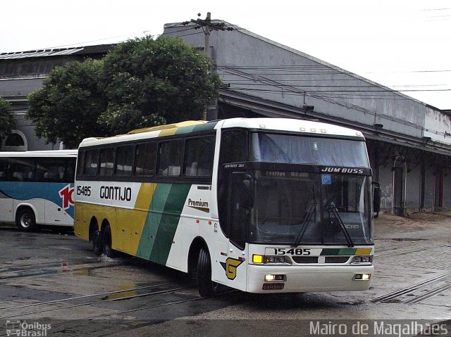 Empresa Gontijo de Transportes 15485 na cidade de Rio de Janeiro, Rio de Janeiro, Brasil, por Mairo de Magalhães. Número da foto: #1038444.