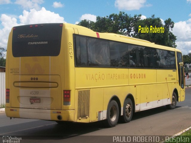 Viação Itapemirim 45335 na cidade de Brasília, Distrito Federal, Brasil, por Paulo Roberto de Morais Amorim. ID da foto: 1038562.