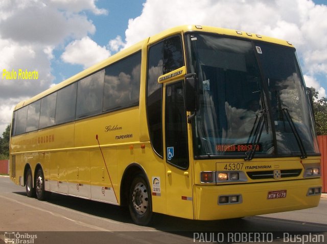Viação Itapemirim 45307 na cidade de Brasília, Distrito Federal, Brasil, por Paulo Roberto de Morais Amorim. Número da foto: #1038578.