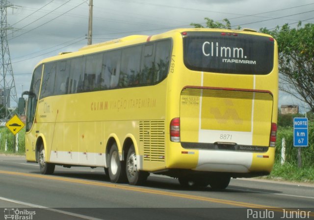 Viação Itapemirim 8871 na cidade de Campos dos Goytacazes, Rio de Janeiro, Brasil, por Paulo  Junior. Número da foto: #1038822.