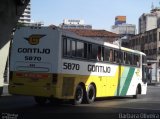 Empresa Gontijo de Transportes 5870 na cidade de Belo Horizonte, Minas Gerais, Brasil, por Bárbara de Oliveira Almeida. Número da foto: #1038482.