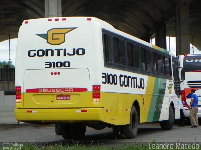 Empresa Gontijo de Transportes 3100 na cidade de Montes Claros, Minas Gerais, Brasil, por Leandro Macedo. ID da foto: 1040264.