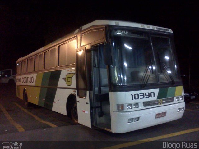 Empresa Gontijo de Transportes 10390 na cidade de Belo Horizonte, Minas Gerais, Brasil, por Diogo Ruas. ID da foto: 1040330.