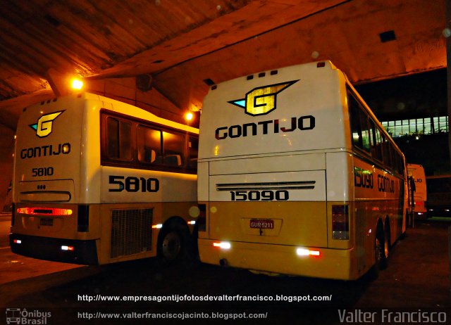 Empresa Gontijo de Transportes 15090 na cidade de Belo Horizonte, Minas Gerais, Brasil, por Valter Francisco. Número da foto: #1039769.