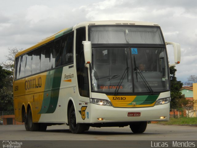 Empresa Gontijo de Transportes 12610 na cidade de Montes Claros, Minas Gerais, Brasil, por Lucas  Mendes. Número da foto: #1040569.