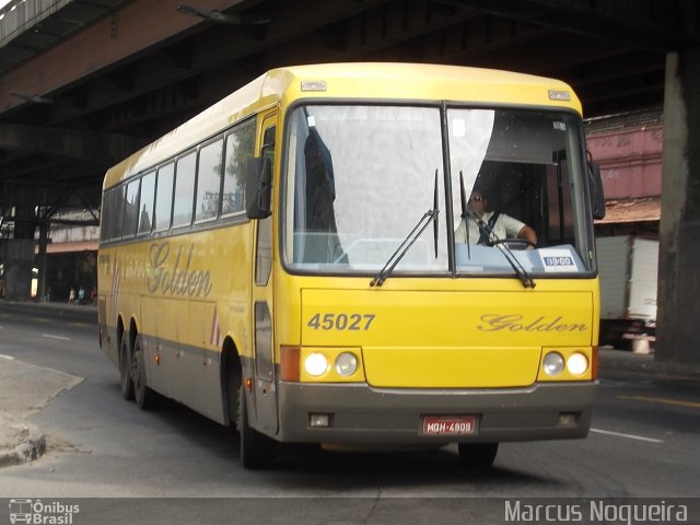 Viação Itapemirim 45027 na cidade de Rio de Janeiro, Rio de Janeiro, Brasil, por Marcus Nogueira . Número da foto: #1040515.