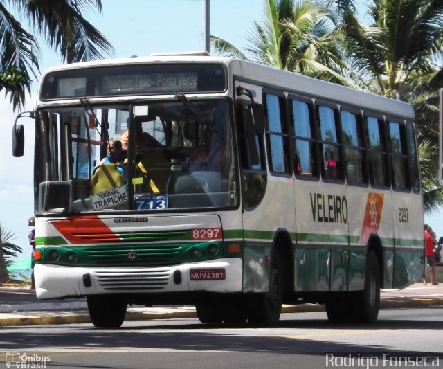 Auto Viação Veleiro 8297 na cidade de Maceió, Alagoas, Brasil, por Rodrigo Fonseca. ID da foto: 1040466.