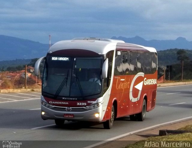 Expresso Gardenia 3235 na cidade de Betim, Minas Gerais, Brasil, por Adão Raimundo Marcelino. Número da foto: #1042569.