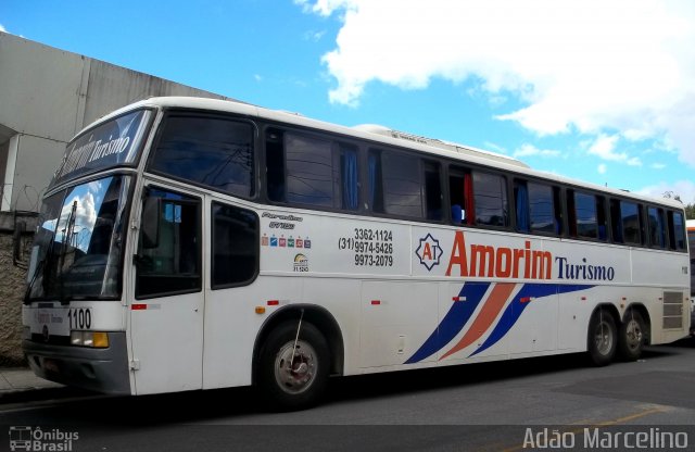 Amorim Turismo 1100 na cidade de Belo Horizonte, Minas Gerais, Brasil, por Adão Raimundo Marcelino. ID da foto: 1042532.