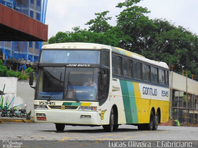 Empresa Gontijo de Transportes 15345 na cidade de Coronel Fabriciano, Minas Gerais, Brasil, por Lucas Oliveira. Número da foto: #1041693.