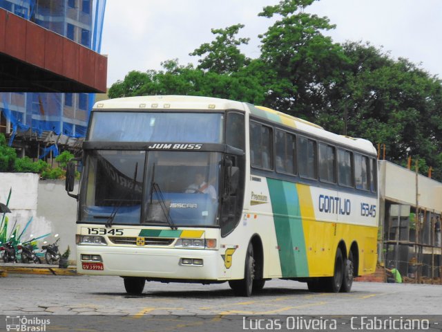 Empresa Gontijo de Transportes 15345 na cidade de Coronel Fabriciano, Minas Gerais, Brasil, por Lucas Oliveira. ID da foto: 1041693.