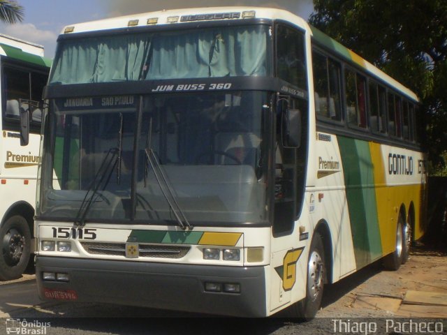 Empresa Gontijo de Transportes 15115 na cidade de Januária, Minas Gerais, Brasil, por Thiago  Pacheco. Número da foto: #1041732.