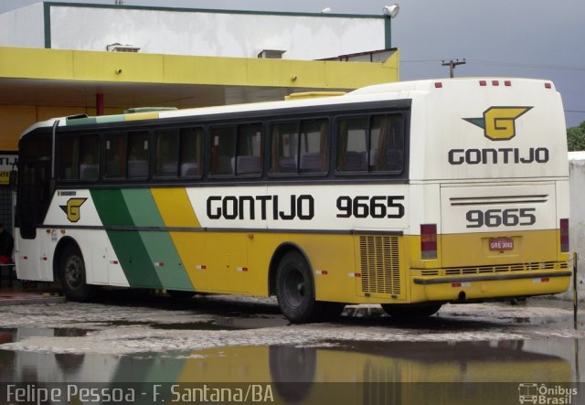 Empresa Gontijo de Transportes 9665 na cidade de Feira de Santana, Bahia, Brasil, por Felipe Pessoa de Albuquerque. ID da foto: 1042066.