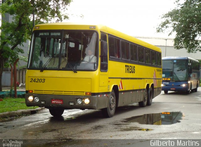 Viação Itapemirim 24203 na cidade de Vitória, Espírito Santo, Brasil, por Gilberto Martins. Número da foto: #1040959.