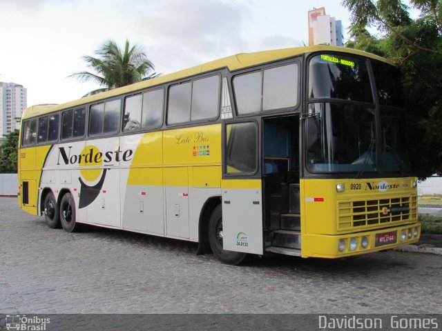 Viação Nordeste 0920 na cidade de Fortaleza, Ceará, Brasil, por Davidson  Gomes. Número da foto: #1040749.