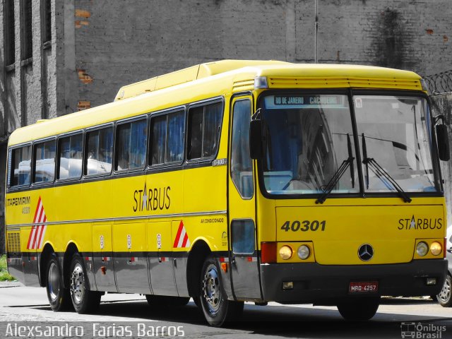 Viação Itapemirim 40301 na cidade de Rio de Janeiro, Rio de Janeiro, Brasil, por Alexsandro  Farias Barros. ID da foto: 1040750.