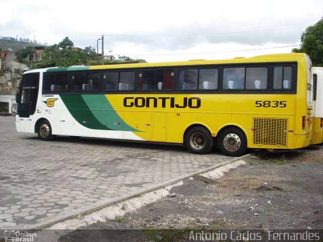 Empresa Gontijo de Transportes 5835 na cidade de João Monlevade, Minas Gerais, Brasil, por Antonio Carlos Fernandes. Número da foto: #1007926.