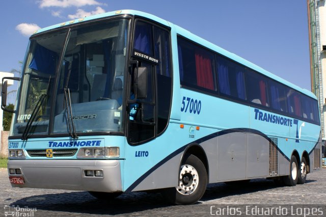 Transnorte - Transporte e Turismo Norte de Minas 57000 na cidade de Montes Claros, Minas Gerais, Brasil, por Carlos Eduardo Lopes. Número da foto: #1009688.