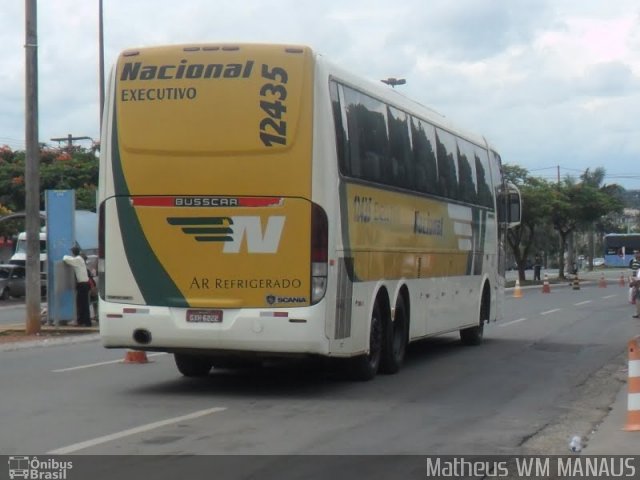 Viação Nacional 12435 na cidade de Goiânia, Goiás, Brasil, por Vicente Pinto Moreira. Número da foto: #1008833.