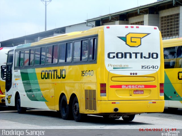 Empresa Gontijo de Transportes 15640 na cidade de Guarulhos, São Paulo, Brasil, por Rodrigo  Carvalho. ID da foto: 1008769.