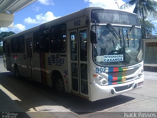 Viação Mirim 902 na cidade de Recife, Pernambuco, Brasil, por Isack Passos. Número da foto: #1007842.