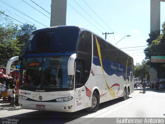 Advance Transatur 3806 na cidade de Aparecida, São Paulo, Brasil, por Guilherme Antonio. Número da foto: #1043507.