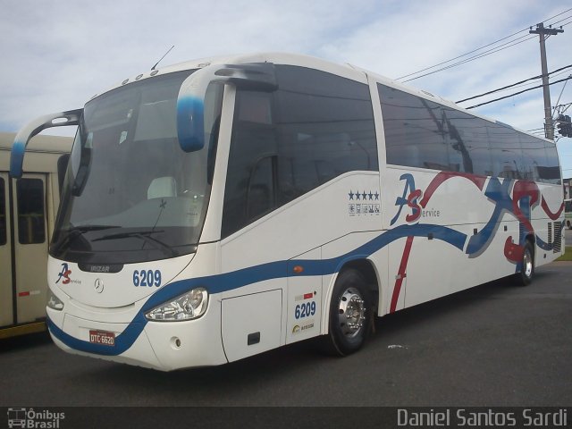 AS Service 6209 na cidade de Praia Grande, São Paulo, Brasil, por Daniel Santos Sardi. Número da foto: #1044517.