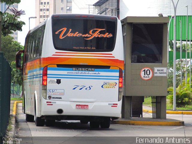 Viação Vale do Tietê 778 na cidade de São Paulo, São Paulo, Brasil, por Fernando Antunes. ID da foto: 1043744.