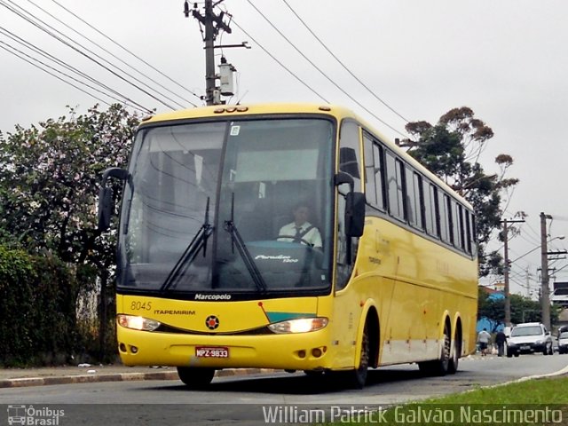 Viação Itapemirim 8045 na cidade de Osasco, São Paulo, Brasil, por William Patrick Galvão Nascimento. ID da foto: 1043008.