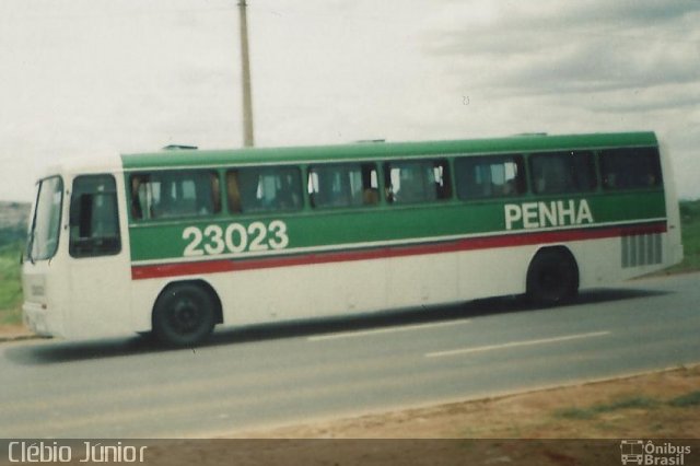 Empresa de Ônibus Nossa Senhora da Penha 23023 na cidade de Taguatinga, Distrito Federal, Brasil, por Clébio Júnior. Número da foto: #1043213.