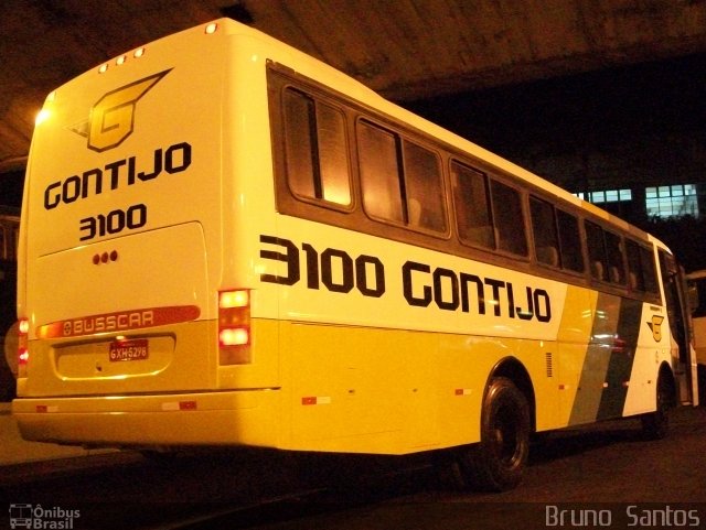 Empresa Gontijo de Transportes 3100 na cidade de Belo Horizonte, Minas Gerais, Brasil, por Bruno Santos. Número da foto: #1044959.