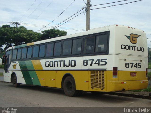 Empresa Gontijo de Transportes 8745 na cidade de Contagem, Minas Gerais, Brasil, por Lucas Leite. ID da foto: 1046097.