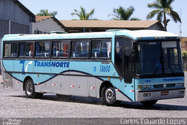 Transnorte - Transporte e Turismo Norte de Minas 18600 na cidade de Montes Claros, Minas Gerais, Brasil, por Carlos Eduardo Lopes. Número da foto: #1045004.