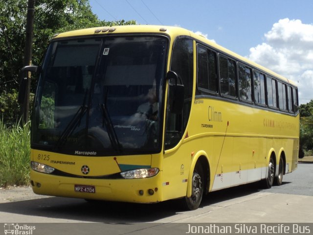 Viação Itapemirim 8125 na cidade de Recife, Pernambuco, Brasil, por Jonathan Silva. ID da foto: 1045466.