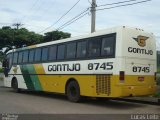 Empresa Gontijo de Transportes 8745 na cidade de Contagem, Minas Gerais, Brasil, por Lucas Leite. ID da foto: :id.