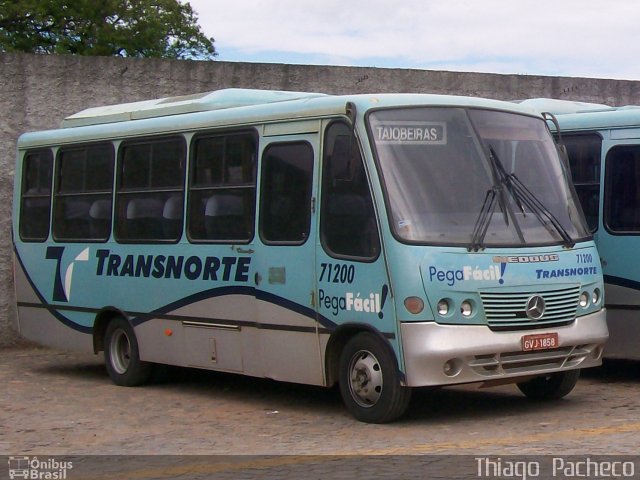 Transnorte - Transporte e Turismo Norte de Minas 71200 na cidade de Montes Claros, Minas Gerais, Brasil, por Thiago  Pacheco. Número da foto: #1048248.