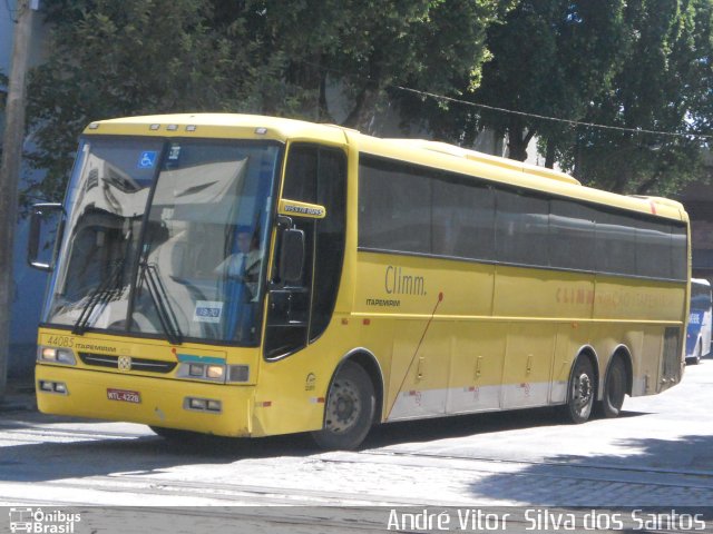 Viação Itapemirim 44085 na cidade de Rio de Janeiro, Rio de Janeiro, Brasil, por André Vitor  Silva dos Santos. Número da foto: #1047386.