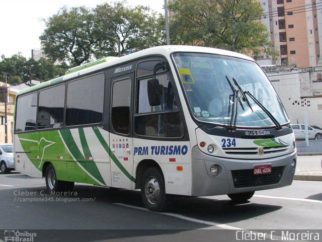 PRM Turismo 234 na cidade de Sorocaba, São Paulo, Brasil, por Cleber C.  Moreira. Número da foto: #1048005.