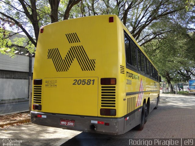 Viação Itapemirim 20581 na cidade de São Paulo, São Paulo, Brasil, por Rodrigo Piragibe. ID da foto: 1048085.