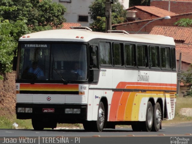 Bonitão Viagem e Turismo 6100 na cidade de Teresina, Piauí, Brasil, por João Victor. Número da foto: #1047767.