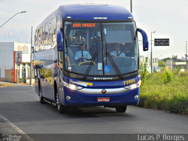 Expresso Araguari 72101 na cidade de Uberlândia, Minas Gerais, Brasil, por Lucas Borges . Número da foto: #1047343.