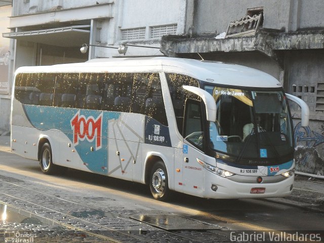 Auto Viação 1001 RJ 108.189 na cidade de Rio de Janeiro, Rio de Janeiro, Brasil, por Gabriel Valladares. Número da foto: #1049213.