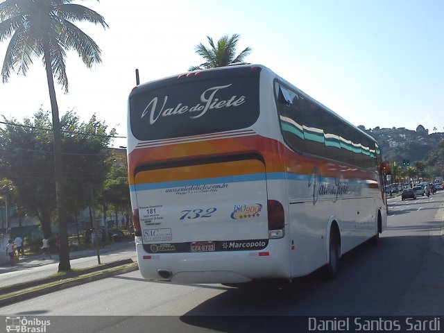 Viação Vale do Tietê 732 na cidade de Santos, São Paulo, Brasil, por Daniel Santos Sardi. Número da foto: #1049483.